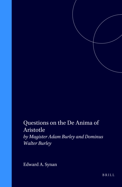 Questions on the De Anima of Aristotle