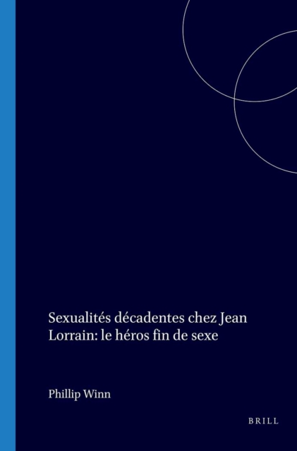 Sexualites decadentes chez Jean Lorrain