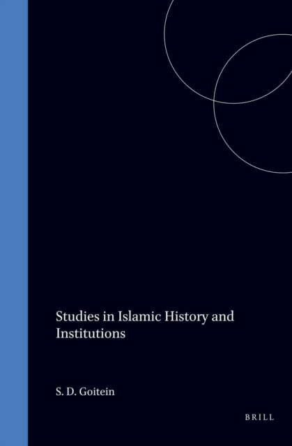 Studies in Islamic History and Institutions