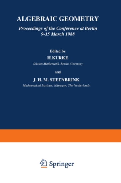 Algebraic Geometry