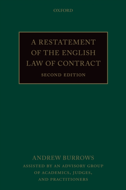 Restatement of the English Law of Contract