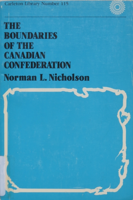 Boundaries of the Canadian Confederation