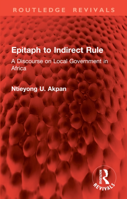 Epitaph to Indirect Rule
