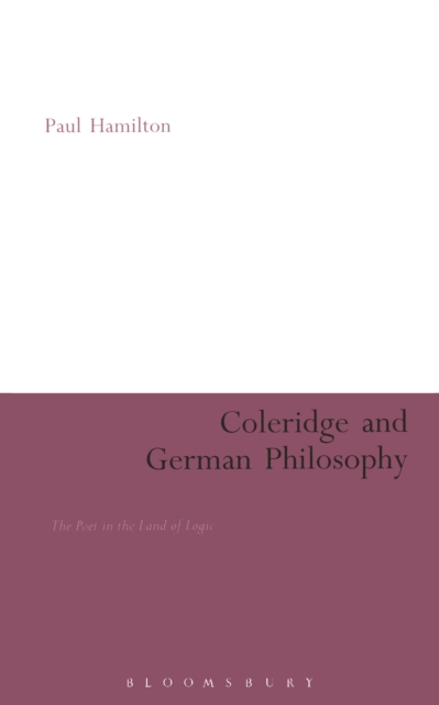 Coleridge and German Philosophy