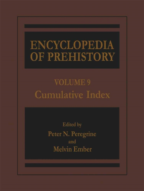 Encyclopedia of Prehistory