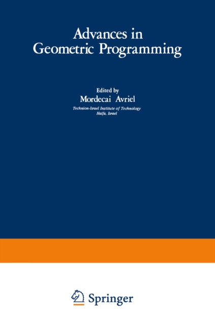 Advances in Geometric Programming
