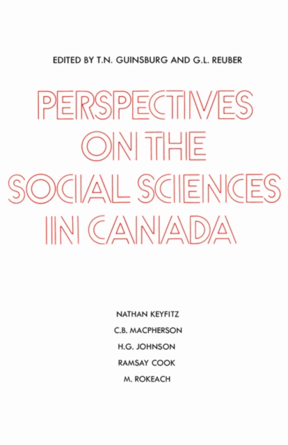 Perspectives on the Social Sciences in Canada
