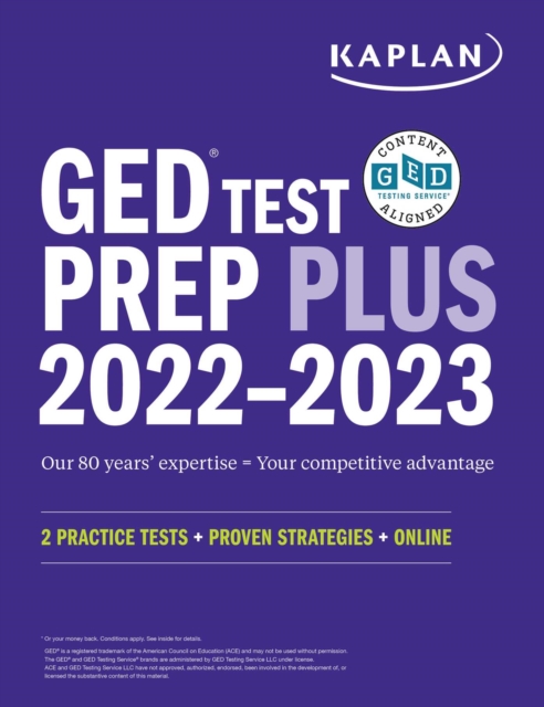 GED Test Prep Plus 2022-2023: Includes 2 Full Length Practice Tests, 1000+ Practice Questions, and 60 Online Videos