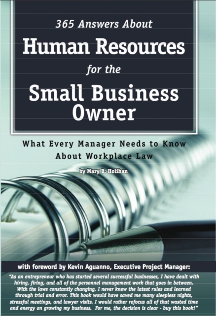 365 Answers About Human Resources for the Small Business Owner