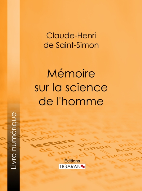 Mémoire sur la science de l'homme