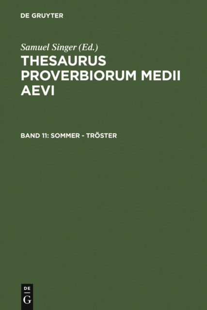 Sommer - Tröster