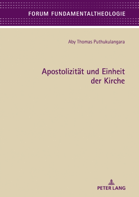 Apostolizitaet und Einheit der Kirche