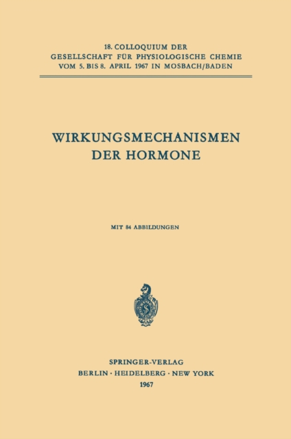 Wirkungsmechanismen der Hormone