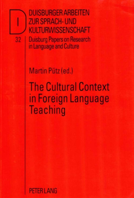 Cultural Context in Foreign Language Teaching