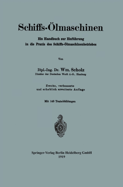 Schiffs-Ölmaschinen