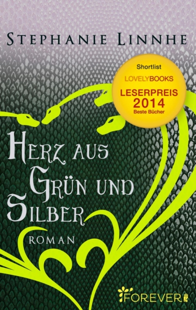 Herz aus Grün und Silber