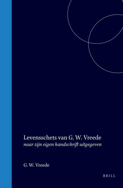 Levensschets van G.W. Vreede