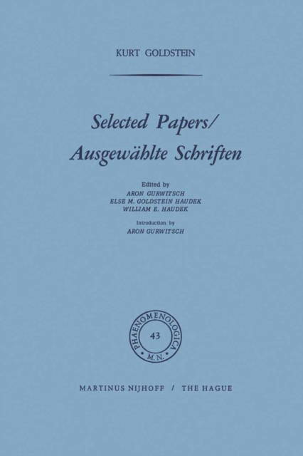 Selected Papers/Ausgewahlte Schriften