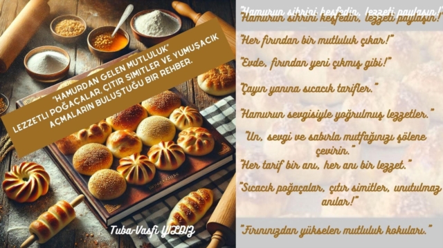 Lezzetli pogacalar, citir simitler ve yumusacik acmalarin bulustugu bir rehber.