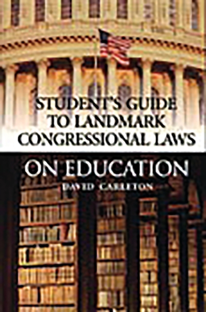 Landmark Congressional Laws on Education
