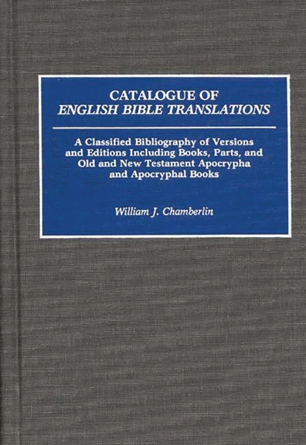 Catalogue of English Bible Translations