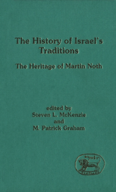 The History of Israel's Traditions