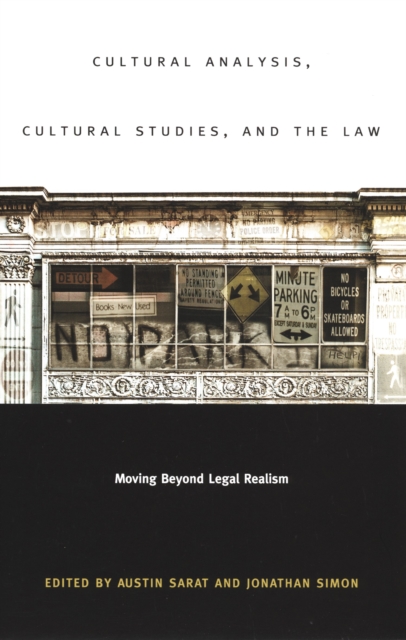 Cultural Analysis, Cultural Studies, and the Law