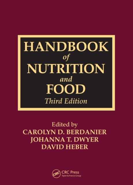 Handbook of Nutrition and Food