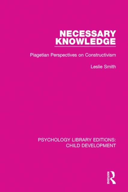 Necessary Knowledge