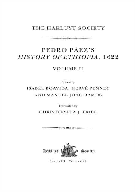 Pedro Paez's History of Ethiopia, 1622 / Volume II
