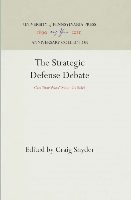 Strategic Defense Debate