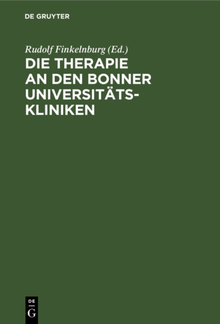 Die Therapie an den Bonner Universitätskliniken