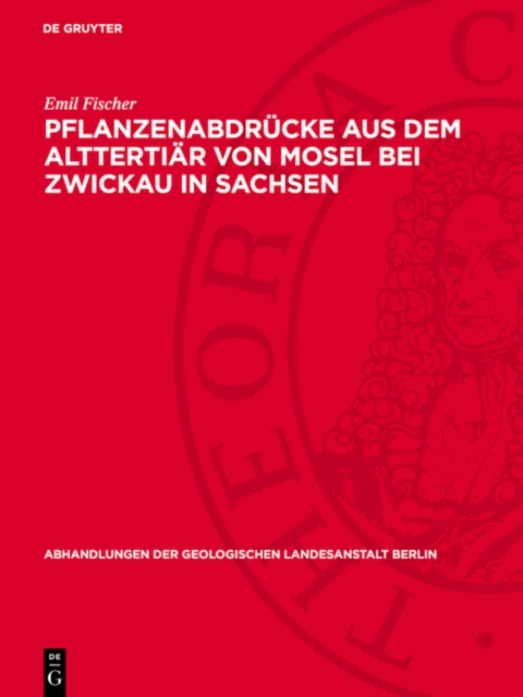 Pflanzenabdrücke aus dem Alttertiär von Mosel bei Zwickau in Sachsen