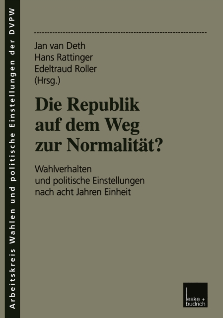 Die Republik auf dem Weg zur Normalität?