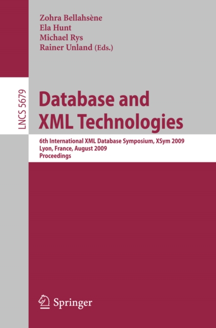 Database and XML Technologies