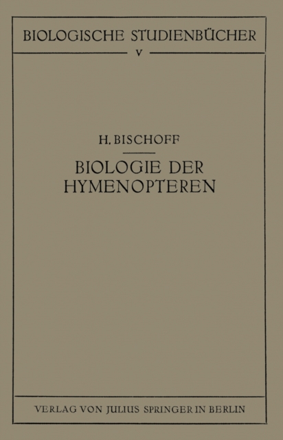 Biologie der Hymenopteren