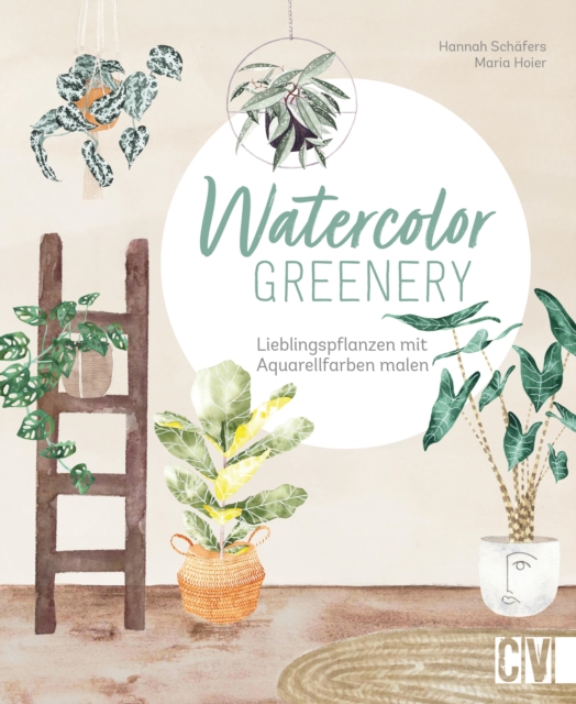Watercolor greenery