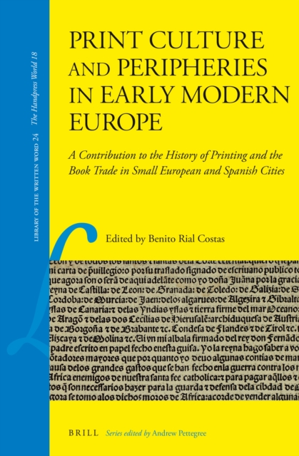 Print Culture and Peripheries in Early Modern Europe