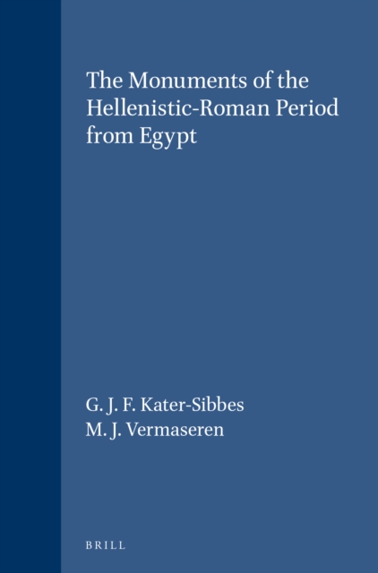 Monuments of the Hellenistic-Roman Period from Egypt