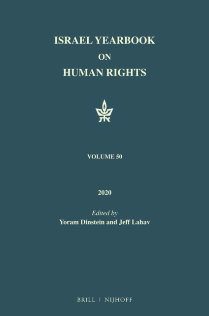 Israel Yearbook on Human Rights, Volume 50 (2020)