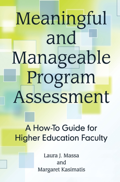 Meaningful and Manageable Program Assessment