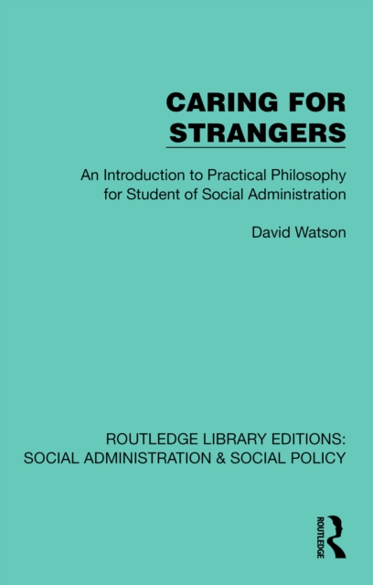 Caring for Strangers