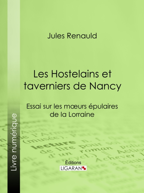 Les Hostelains et taverniers de Nancy