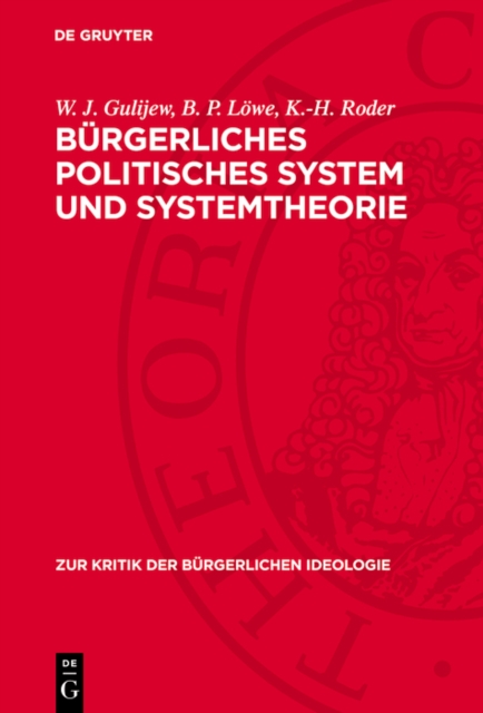 Bürgerliches politisches System und Systemtheorie