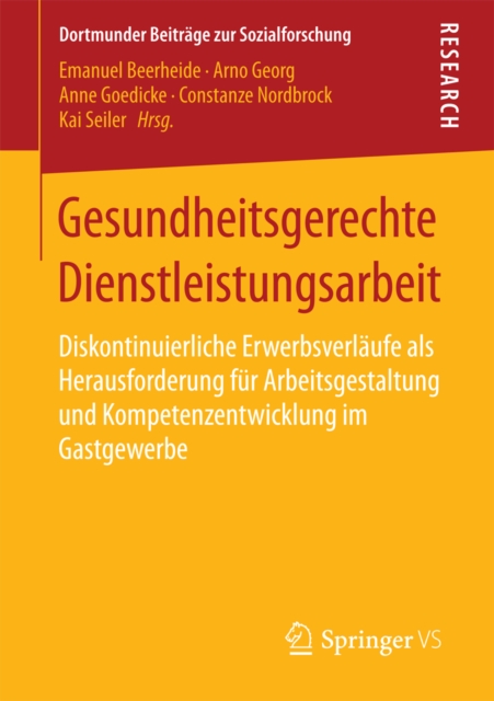 Gesundheitsgerechte Dienstleistungsarbeit