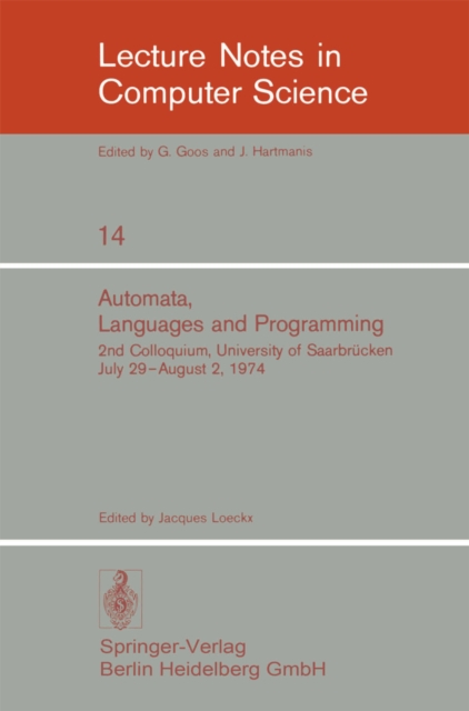 Automata, Languages and Programming