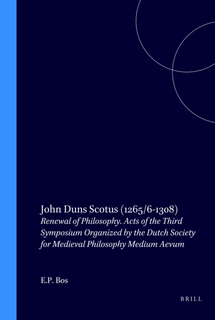John Duns Scotus (1265/6-1308)