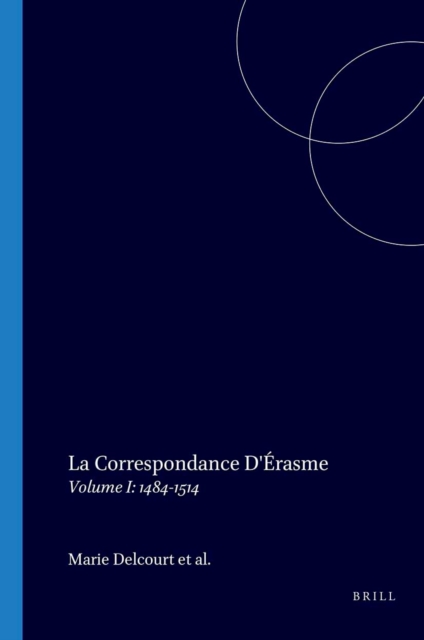 Correspondance d'Erasme