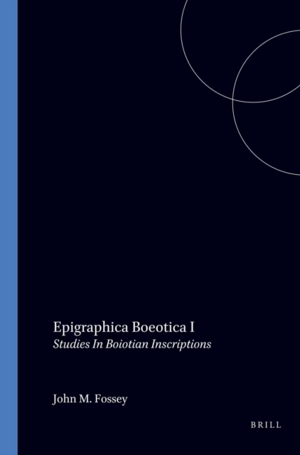 Epigraphica Boeotica I