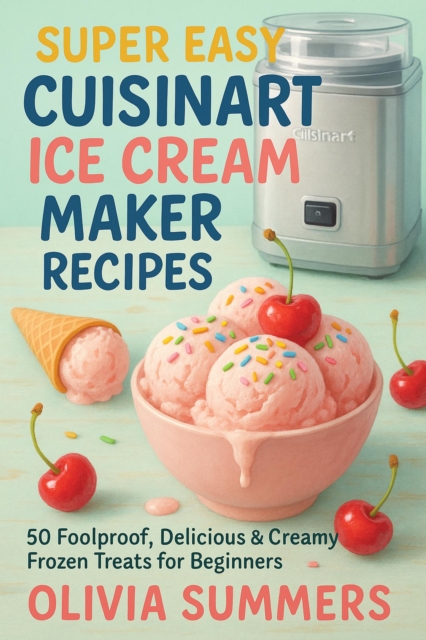 Super Easy Cuisinart Ice Cream Maker Recipes: 50 Foolproof, Delicious & Creamy Frozen Treats for Beginners